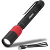 imageEnergizer X400 Pen Light Flashlight Rechargeable Bright Penlight IPX4 WaterResistant Lightweight and Durable Rechargeable Flashlight USB Charging Cable IncludedBlackRed