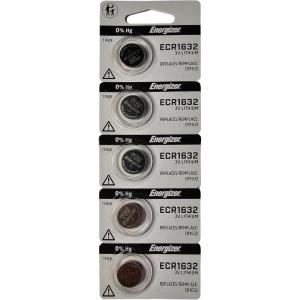 imageEnergizer 2032 Batteries 2 Pack 3V Lithium Coin Batteries with 3in1 Child Shield5 Count Pack of 1
