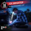 imageEnergizer LED Headlamp PRO 2Pack LED Headlamp 2Pack Universal Bundle with Water Resistant Headlamps for Outdoors Camping Running