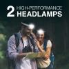 imageEnergizer LED Headlamp PRO 2Pack and Etekcity Camping Lantern 2 Pack BundleGray 2Pack