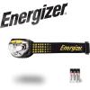 imageEnergizer Vision LED Headlamp Bright Headlamp for Camping Water Resistant Emergency Light Includes Batteries Pack of 2