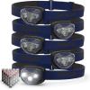 imageEveready LED Headlamps Pro200 5Pack IPX4 Water Resistant Bright and Durable Head Lights amp Etekcity Camping Lantern Battery Powered LED for Accessories Gear Supplies Tent Lights Lanterns 4 PackHeadlamps  Powered LED 783956541840