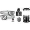 imageEnergizer LED Headlamp PRO 2Pack IPX4 Water Resistant Headlamps amp Etekcity Camping Lantern for Power Outages Emergency Camping LightsStone Gray