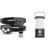 imageEnergizer LED Headlamp PRO 2Pack and Camping Lantern 360 PRO Bundle IPX4 Water Resistant Lights for Outdoors Camping Running Emergency