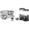 imageEnergizer LED Headlamp PRO 2Pack and Etekcity Camping Lantern 2 Pack BundleGray 2Pack