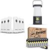 imageEnergizer LED Rechargeable Plugin Flashlights 6Pack LED Camping Lantern and Energizer AA Batteries Double A LongLasting Alkaline Power Batteries 32 Count Pack of 1