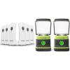 imageEnergizer LED Rechargeable Plugin Flashlights 6Pack Weatherready Emergency amp Camping Lanterns Conscient Battery Powered Tent Lights 1000LM 4 Light Modes IPX4 Waterproof