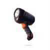 imageEnergizer LED Spotlight IPX4 Water Resistant Super Bright LED Spot Light Flashlight ImpactResistant Heavy Duty Durability Powerful Beam Distance Batteries IncludedGrayOrange 600 Lumens