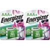 imageEnergizer Power Plus Rechargeable AAA Batteries 800mAh Triple A Batteries Pack of 2