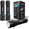 imageEnergizer Rayovac T2000 Tactical LED Flashlights 400 Lumens 3 Pack Small Tactical Flashlights Ideal for Everyday Carry Camping Work and Emergencies Batteries not Included