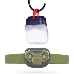 imageEnergizer Vision HD LED Headlamp and Lantern Case Water Resistant Bright Headlamp with Hanging Lantern Case Outdoors and Camping Light Batteries Included