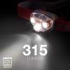 imageEnergizer Rechargeable LED Headlamp Pro400 amp LED Headlamp Pro315 Rugged IPX4 Water Resistant Head Light for Camping Outdoors Power Outage Emergency Batteries IncludedBlack  1Pack