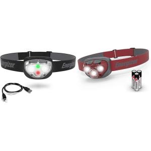 imageEnergizer Rechargeable LED Headlamp Pro400 amp LED Headlamp Pro315 Rugged IPX4 Water Resistant Head Light for Camping Outdoors Power Outage Emergency Batteries IncludedBlack  1Pack