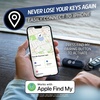 image:imageEnergizer Find Me Keychain Light Apple Find My Bluetooth Tracker Black  Find keys fast key finders amp trackers with LED light Apple Find My key chain flashlight ABS plasticBlue