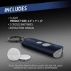 image:imageEnergizer Find Me Keychain Light Apple Find My Bluetooth Tracker Black  Find keys fast key finders amp trackers with LED light Apple Find My key chain flashlight ABS plasticBlue