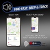 image:imageEnergizer Find Me Keychain Light Apple Find My Bluetooth Tracker Black  Find keys fast key finders amp trackers with LED light Apple Find My key chain flashlight ABS plasticBlue