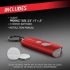 image:imageEnergizer Find Me Keychain Light Apple Find My Bluetooth Tracker Black  Find keys fast key finders amp trackers with LED light Apple Find My key chain flashlight ABS plasticRed