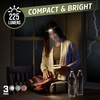 image:imageEnergizer LED Rechargeable Headlamp 2Pack Black LED Headlamp with Red Light Option USB Charging Cables Included BlackGreen