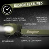 image:imageEnergizer LED Rechargeable Headlamp 2Pack Black LED Headlamp with Red Light Option USB Charging Cables Included BlackGreen