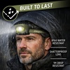 image:imageEnergizer LED Rechargeable Headlamp 2Pack Black LED Headlamp with Red Light Option USB Charging Cables Included BlackGreen