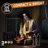 image:imageEnergizer LED Rechargeable Headlamp 2Pack Black LED Headlamp with Red Light Option USB Charging Cables Included BlackOrange