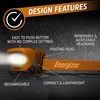 image:imageEnergizer LED Rechargeable Headlamp 2Pack Black LED Headlamp with Red Light Option USB Charging Cables Included BlackOrange